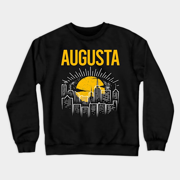 Yellow Moon Austin Crewneck Sweatshirt by flaskoverhand